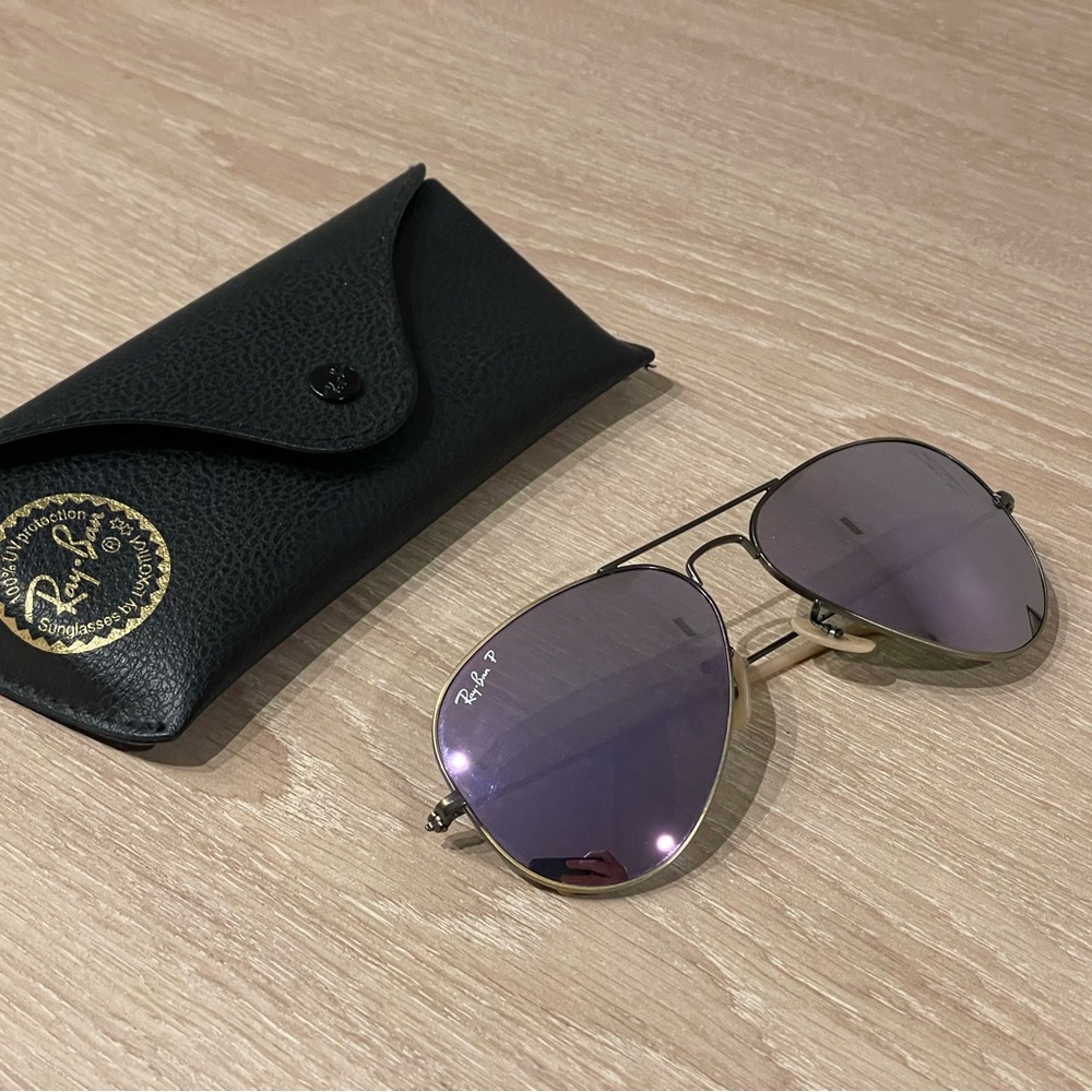 Ray-Ban Purple Aviator Accessories